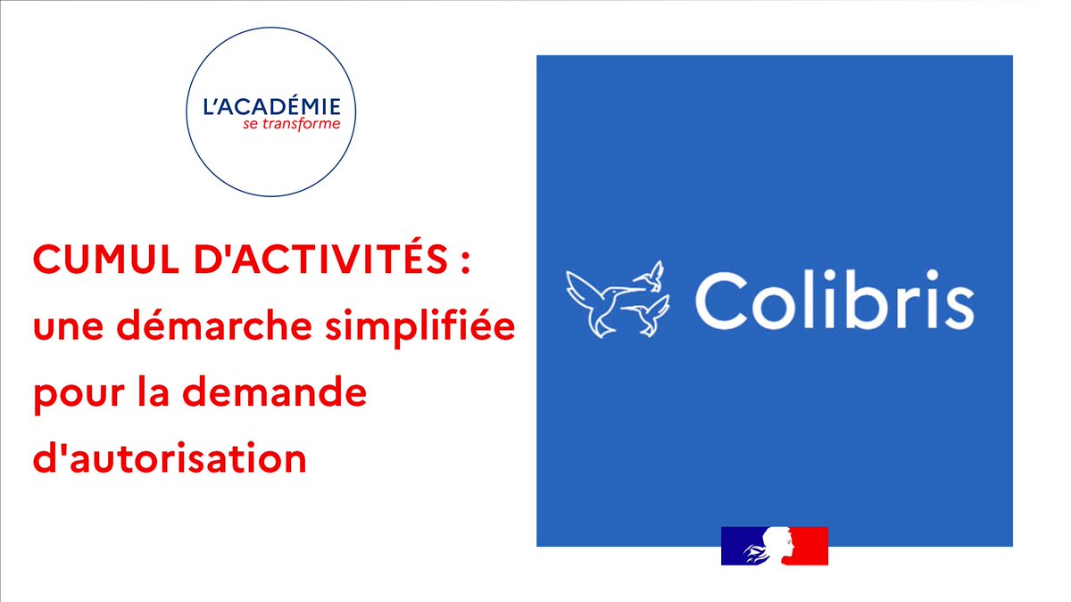 acversailles's tweet photo. #Colibris
Depuis le 1er juillet, vous pouvez effectuer votre demande de cumul d’activités via la plateforme Colibris.

La démarche est à présent simplifiée et intégralement dématérialisée !

Pour plus d'informations ➡ https://t.co/W6fb2KPo6R https://t.co/yQU9boUkXX