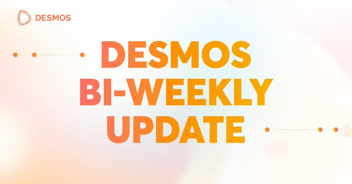 Desmos Network proposals updates 🗳

[1/2] [Proposal #36] (Desmos v4.0.0) for morpheus-apollo-2 upgrade has passed on June 29! The proposal aimed to upgrade the chain software with many 
new features, such as the introduction of three new modules and many minor improvements.