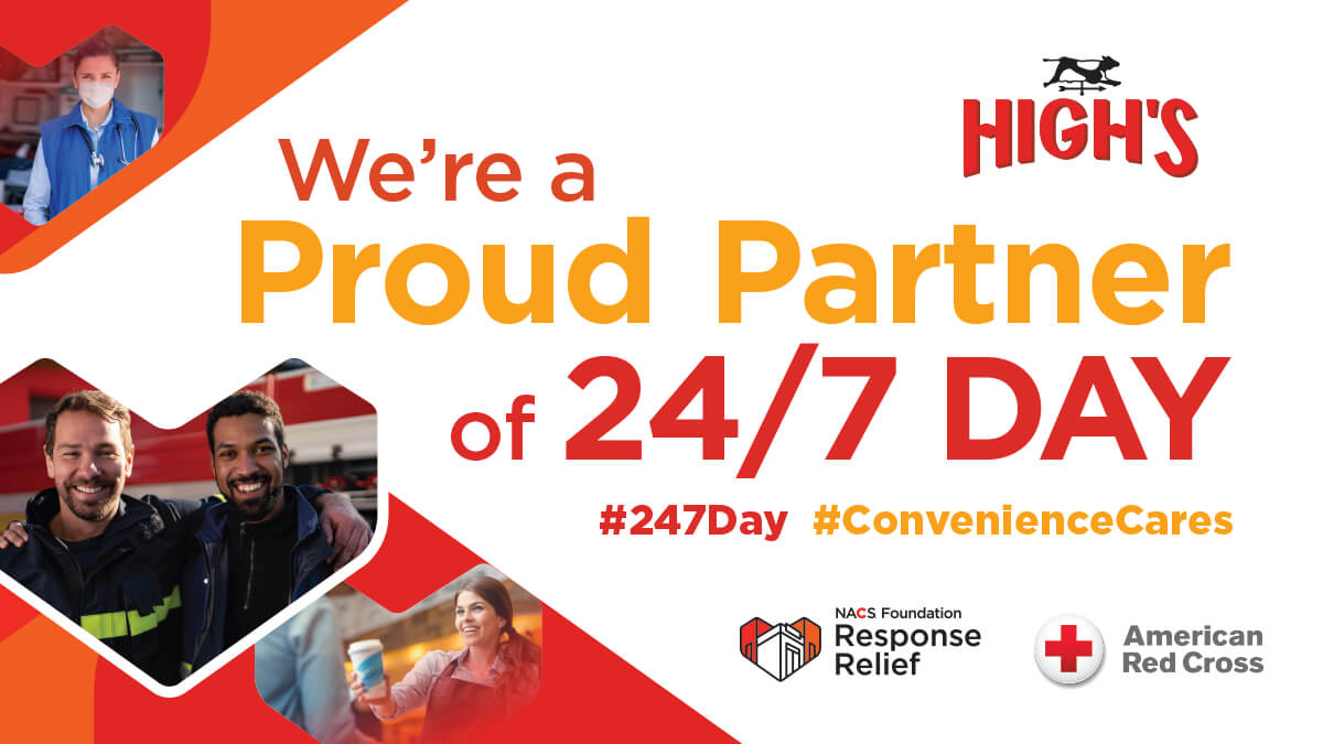 Thanks to everyone who joined us in supporting first responders, medical and emergency professionals and <a href="/RedCross/">American Red Cross</a> volunteers on #247 Day. 

We were proud to be a part of this year’s celebration hosted by the <a href="/NACS_Foundation/">Convenience Cares</a> to support the <a href="/RedCross/">American Red Cross</a>.