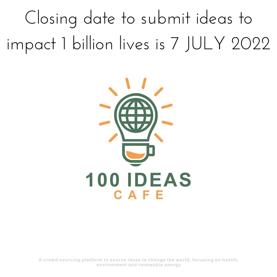 The deadline for submitting ideas for your start up in our first cohort is tomorrow 7 July 2022. Don’t be shy share your ideas on our website