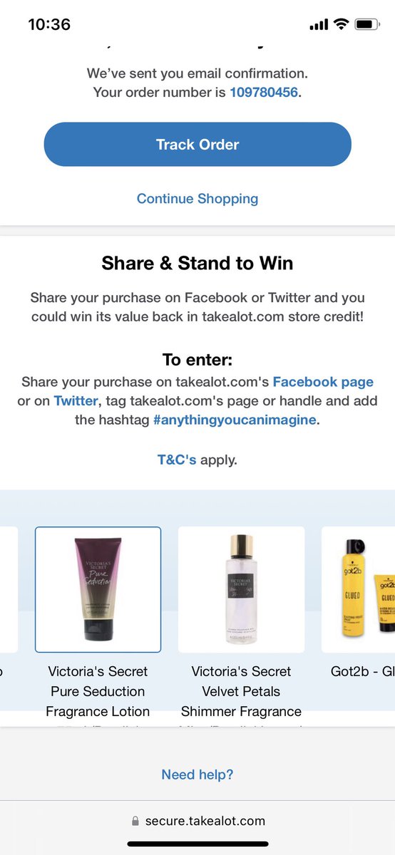 #anythingyoucanimagine <a href="/TAKEALOT/">takealot</a>  
Victoria. That’s the secret!