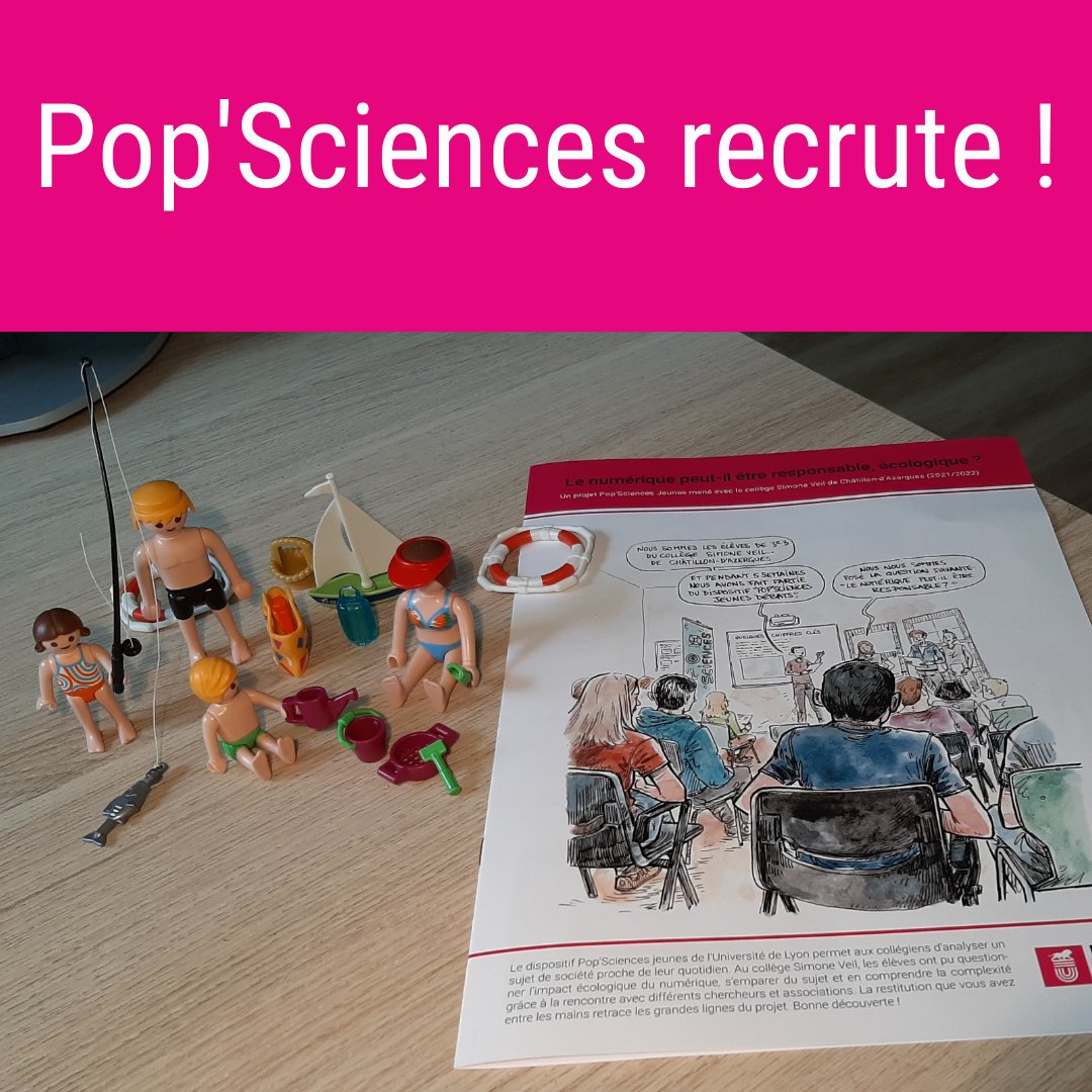 PopSciences's tweet photo. [#RECRUTEMENT] Chargé-e de médiation scientifique Pop’Sciences jeunes et chargé-e de communication

Nous recherchons actuellement notre futur collègue !
🗓️ Prise de fonction dès septembre
⏳ CDD de 1an

Postulez juste ici AVANT LE 17 AOUT
👇
https://t.co/vNxXR4PLhy https://t.co/COri5AphKz
