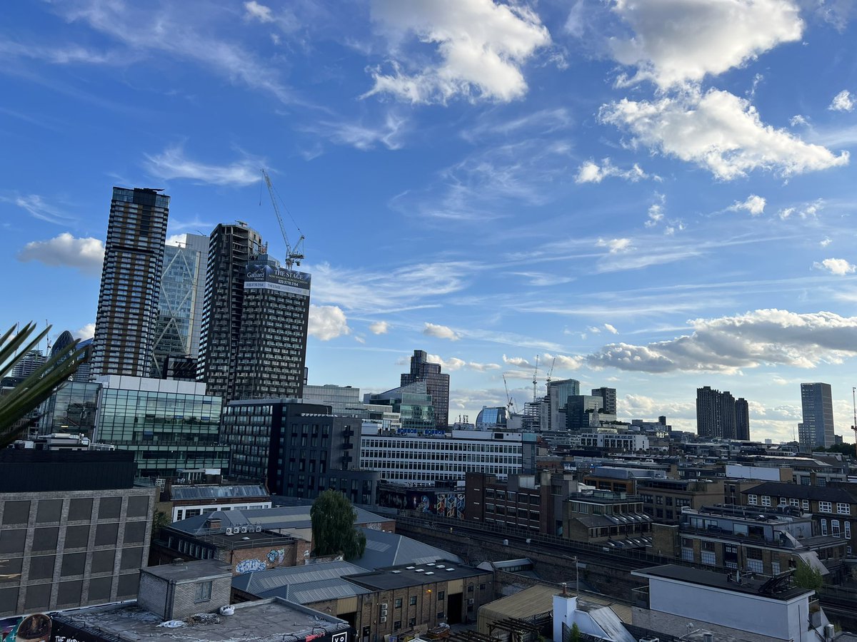 So happy to be back in London!