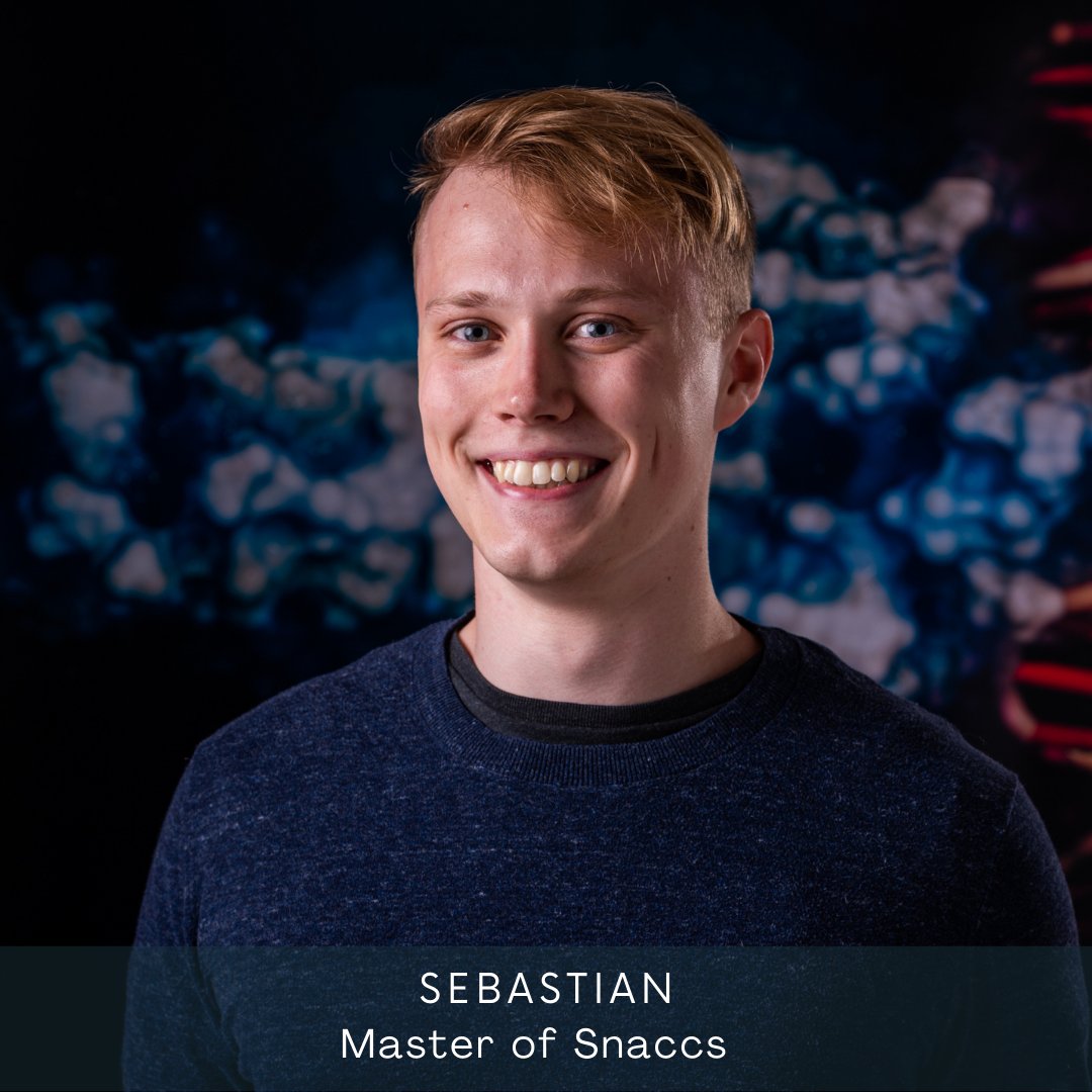 Hi, my name is Sebastian!

I study for my M.Sc. in Biotechnology with a focus on biosystems engineering. 👨‍🔬

In our iGEM team I take part in wetlab team, the economic and administrative work (buying and sharing snacks).💸🍬
#iGEM #dtubiobuilders #dtudk #synbio