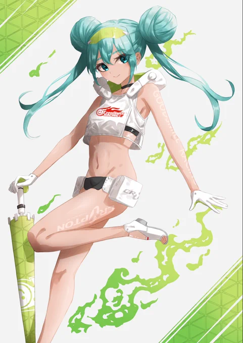 レーシングミク(再掲)
#初音ミク 
