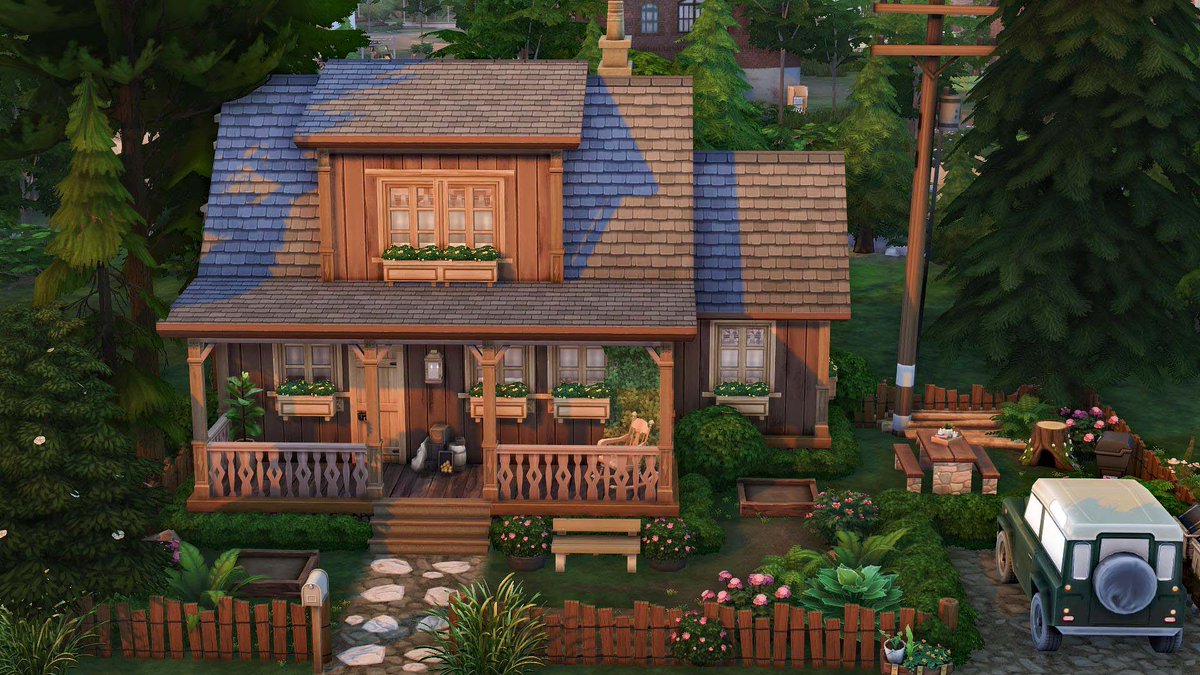 flubs79's tweet image. a Woodcutters Cottage in Moonwood Mill 😁
no CC has been used for it #thesims #thesims4 
@thesims #ShowUsYourBuilds 

SPEED BUILD 
youtu.be/kfRU-mlE_X4