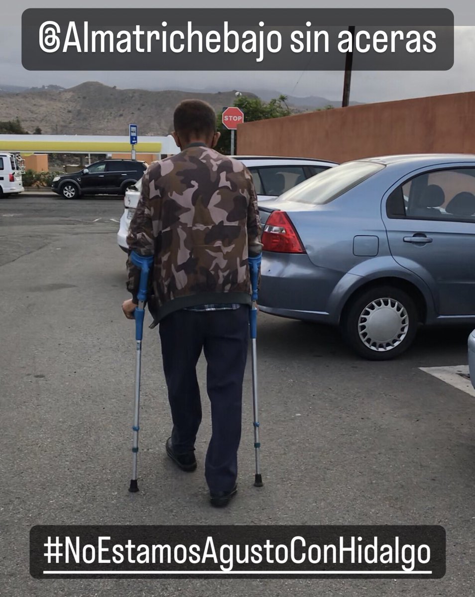 🔴Súmate a nuestra lucha, apóyanos compartiendo el twitt, que lo sepa todo el mundo, 7 años gobernando <a href="/AugustoHidalgo_/">Augusto Hidalgo</a> en el @AyuntamientoLPA y seguimos sin aceras en el barrio de <a href="/AlmatricheBajo/">Almatriche_bajo</a>. No podemos seguir jugándonos la vida: #NoEstamosAgustoConHidalgo