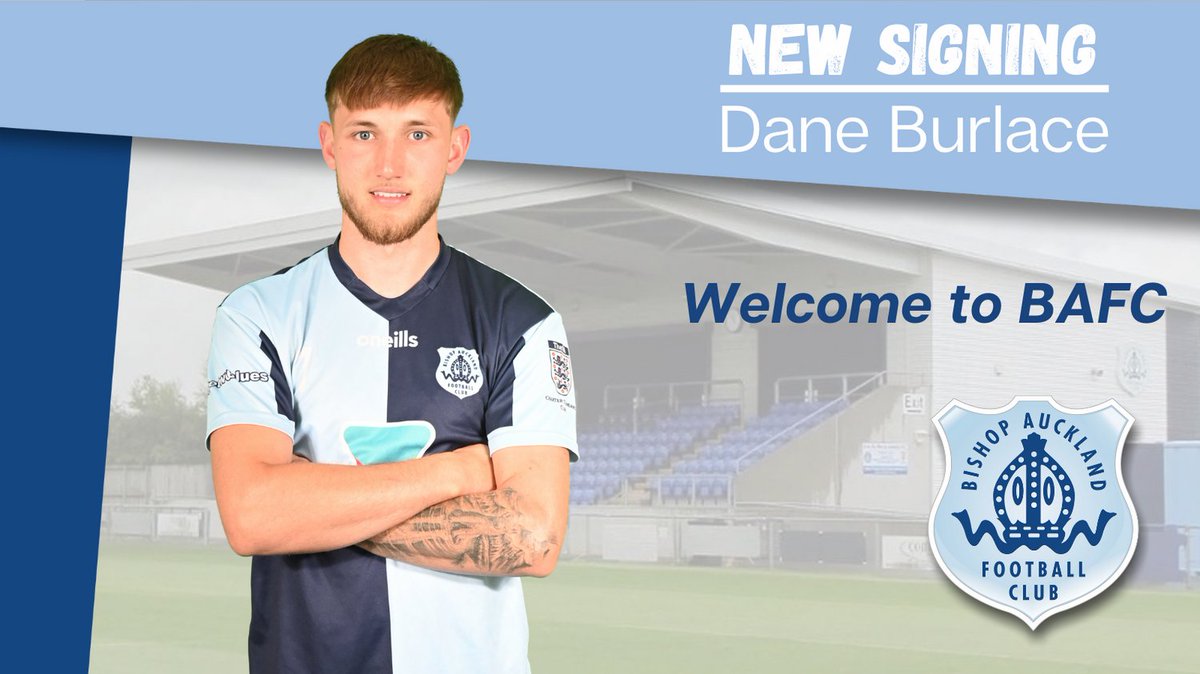 Bishop Auckland FC are delighted to sign Dane Burlace. Dane, a defender played for Easington last season. Welcome to the Bishops Dane.