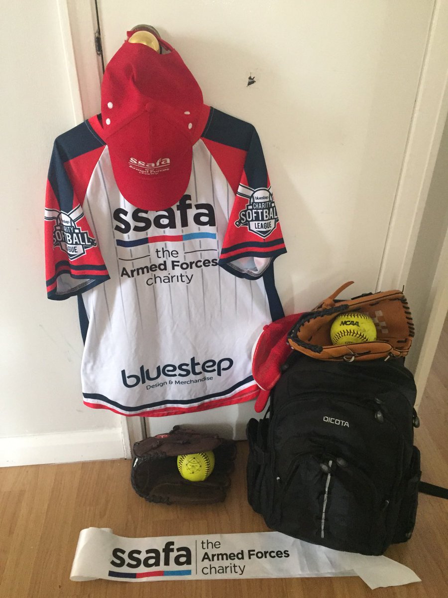 Cap☑️shirt☑️gloves☑️🥎☑️ MVP sash☑️, looking forward to tonight’s softball game ⁦<a href="/SSAFASoftball/">SSAFA Softball Team</a>⁩ v Southwark Sluggers at Regents Park (Cumberland Green) 18.30