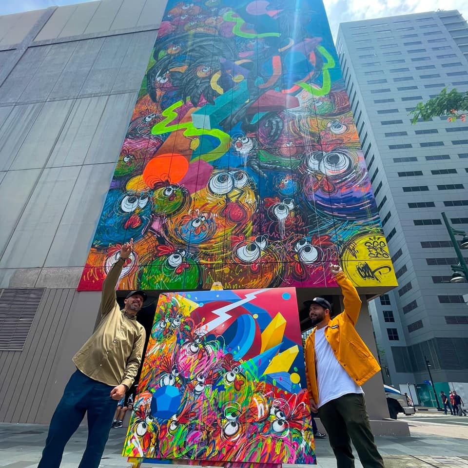 Visiting French artist <a href="/CeetFouad/">CEET</a> and Filipino artist Egg Fiasco created a graffiti art mural in the heart of Bonifacio Global City to celebrate 75 years of French-Philippine diplomatic ties. 

<a href="/IloveTaguig1/">I Love Taguig</a>
<a href="/ExploreBGC/">BonifacioGlobalCity</a>

Photos by <a href="/TheBCDAGroup/">The BCDA Group</a>
