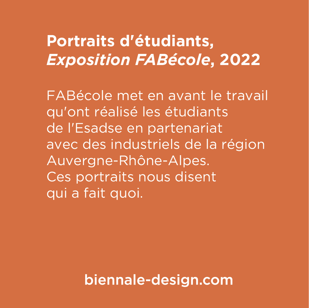 BiennaleDesign's tweet image. 🙋‍♂️ Découvrez les coups de cœur de la Biennale, des anecdotes les plus passionnantes aux visuels les plus intriguants, découvrez les expositions de la #BiennaleDesign2022.

👉 Cette installation est à retrouver dans l’exposition &quot;FABécole&quot; : biennale-design.com/saint-etienne/…