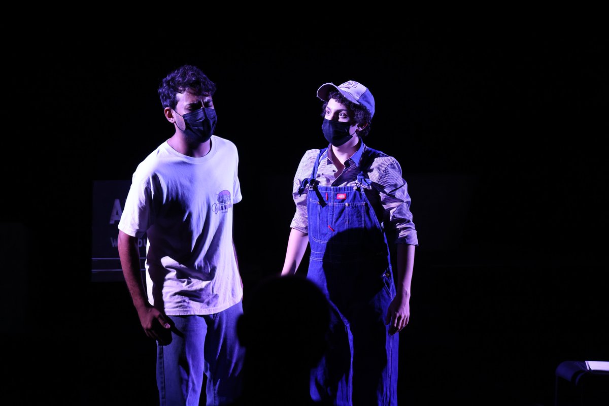 UASharjah's tweet photo. #TheatreLab โ 'My Heart Still Beats.'
An adventurous journey for our most recent cohort of BA #students, #collaborating with our Year 2 - #ProductionArts students, a captivating show to bring their first year at #SPAA to a #creative end. https://t.co/ioFH7GDET2