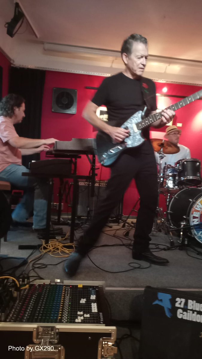A5BluesBand's tweet photo. Impromptu jam with @tommycastroband in Gaildorf at local brew pub, that was fun!!! 
Thanks to Werner and all the fest planners for your hard work - Great Success! https://t.co/CxhX8XsWAw