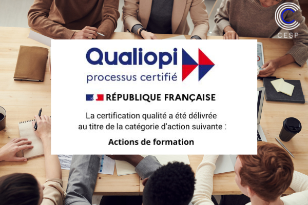 A l'issue d'un processus d'audit, nous sommes heureux de vous annoncer que <a href="/CESPAUDIT/">CESP(CENTRE D'ETUDE DES SUPPORTS DE PUBLICITE)</a> Academy est certifié Qualiopi ! 🏅

🚀L’aventure ne fait que commencer ! 

👉cesp.org/wp-content/upl…

#labels #médias #agences #annonceurs #publicité