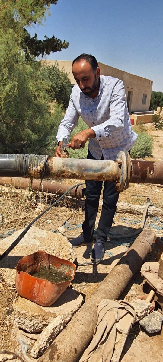 GothamPrima's tweet photo. Our partner NARC, implemented a survey campaign to collect #groundwater samples from 20 wells in Azraq, Jordan. 🇯🇴💧
Results will be insightful for the development of the #GTool as well as for local farmers.
More info on the Jordan case study ➡ https://t.co/O2MVYzWHP3 https://t.co/qijTAULQgj