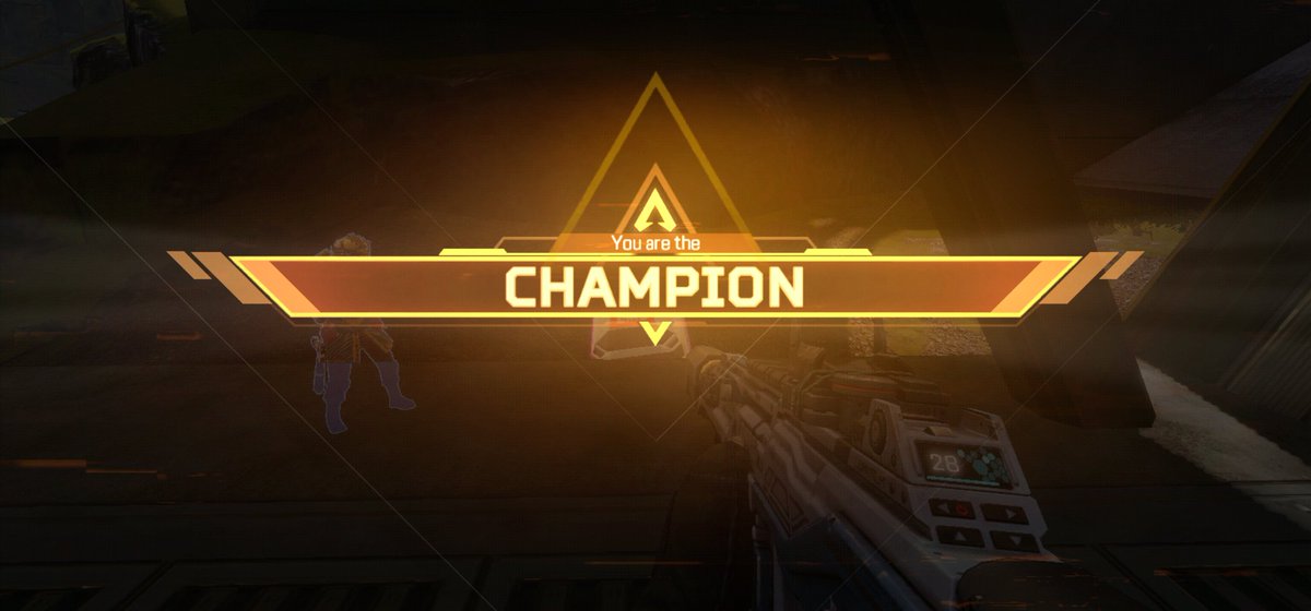 AngelOhMusic1's tweet photo. Well would you look at that! First time playing on mobile and I took first place!!! #winning #apexlegendsmobile https://t.co/oIH4FDxRyb