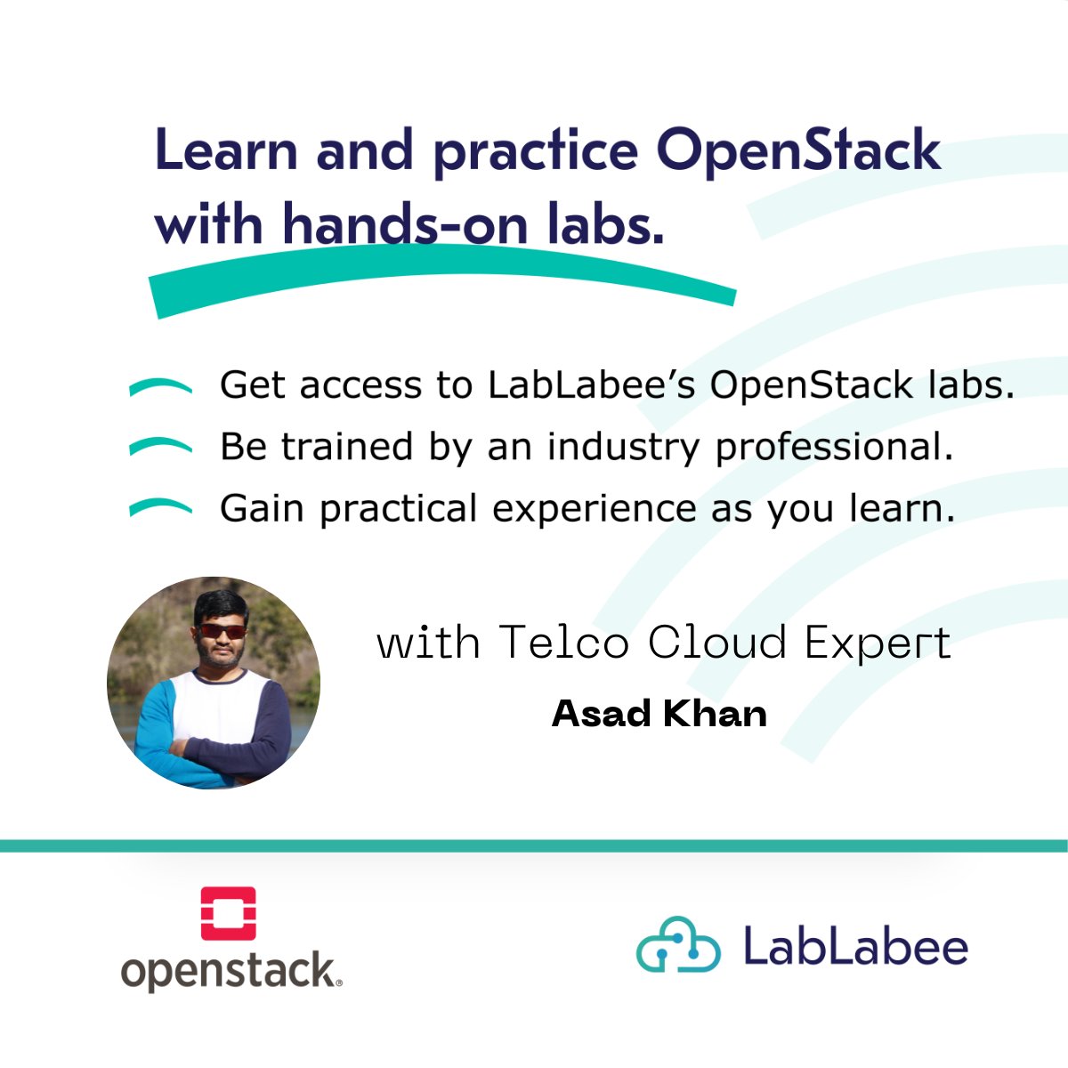 Gain practical knowledge in OpenStack, upgrade your skills, and advance your career. Learn more about LabLabee’s upcoming OpenStack training.

Click the link to know more: lablabee.com/openstack-trai…
