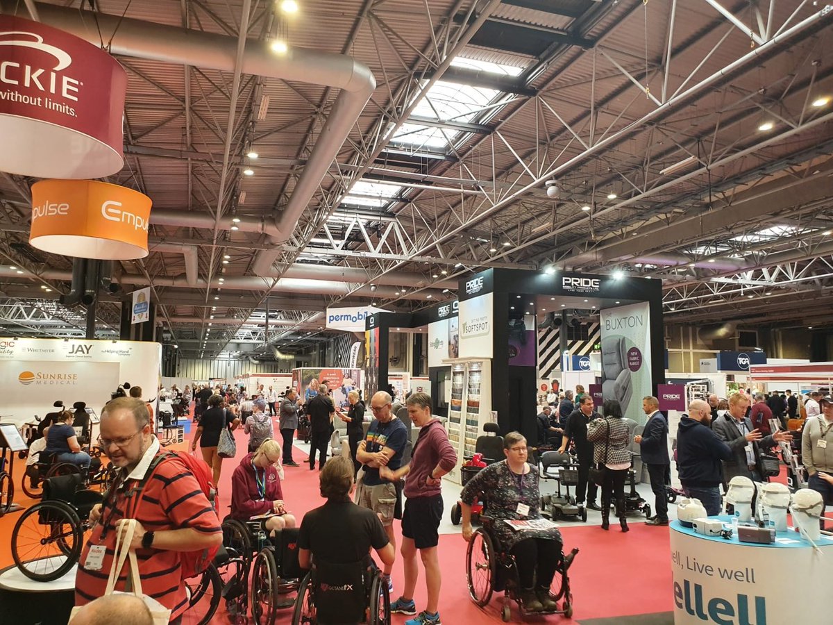 NaidexShow's tweet photo. We aren't even an hour and and look at the crowds 👀

#Naidex #AnythingIsPossible https://t.co/fQAiQVuTRf