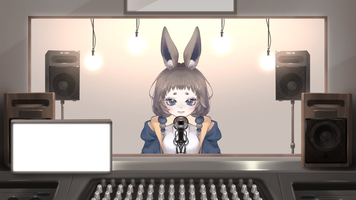 unaunavtb's tweet photo. 《2日目－録音室》
次は「歌ってみた」のコンテンツによく使われる録音室！💙
配信画面として使ってくれると嬉しいですどー！
クレジットは書いてくれたら私が喜ぶど！💛
自作発言はNGな！

⬇️DLリンク
https://t.co/AvwgdWeqxn

#なるべく一日一素材
#Vtuber素材
#無料素材
#フリー素材 
#配信素材 https://t.co/g4uuCfQolS