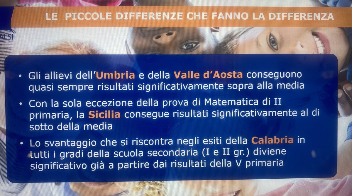 Pat_Falzetti's tweet photo. Presentazione Rapporto Nazionale #INVALSI
Roberto Ricci: “Le piccole differenze che fanno la differenza”
#invalsi2022 #proveinvalsi https://t.co/PAUB03dyQ3