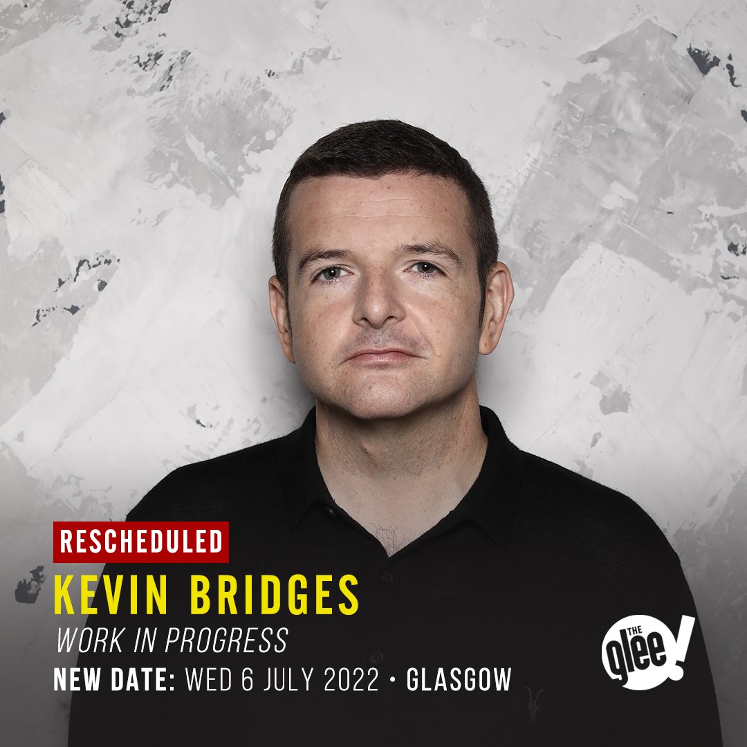 The Glee Club Glasgow (@gleeclubglasgow) on Twitter photo Tonight we have the pleasure of welcoming the brilliant <a href="/kevinbridges86/">Kevin Bridges</a> back to The Glee Club with another SOLD OUT Work In Progress show!
Doors: 7pm
Last entry: 7:45pm
Approx finish: 10pm
Support comes from the hilarious @susie_mccabe & <a href="/ChrisWash_/">Chris Washington</a>! Tonight we have the pleasure of welcoming the brilliant <a href="/kevinbridges86/">Kevin Bridges</a> back to The Glee Club with another SOLD OUT Work In Progress show!
Doors: 7pm
Last entry: 7:45pm
Approx finish: 10pm
Support comes from the hilarious @susie_mccabe & <a href="/ChrisWash_/">Chris Washington</a>!
