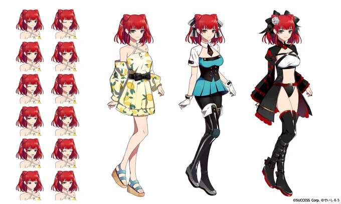 もう何年も前になりますが…『リング☆ドリーム』にて描かせていただきました「紅葉 林檎」ちゃんです! 