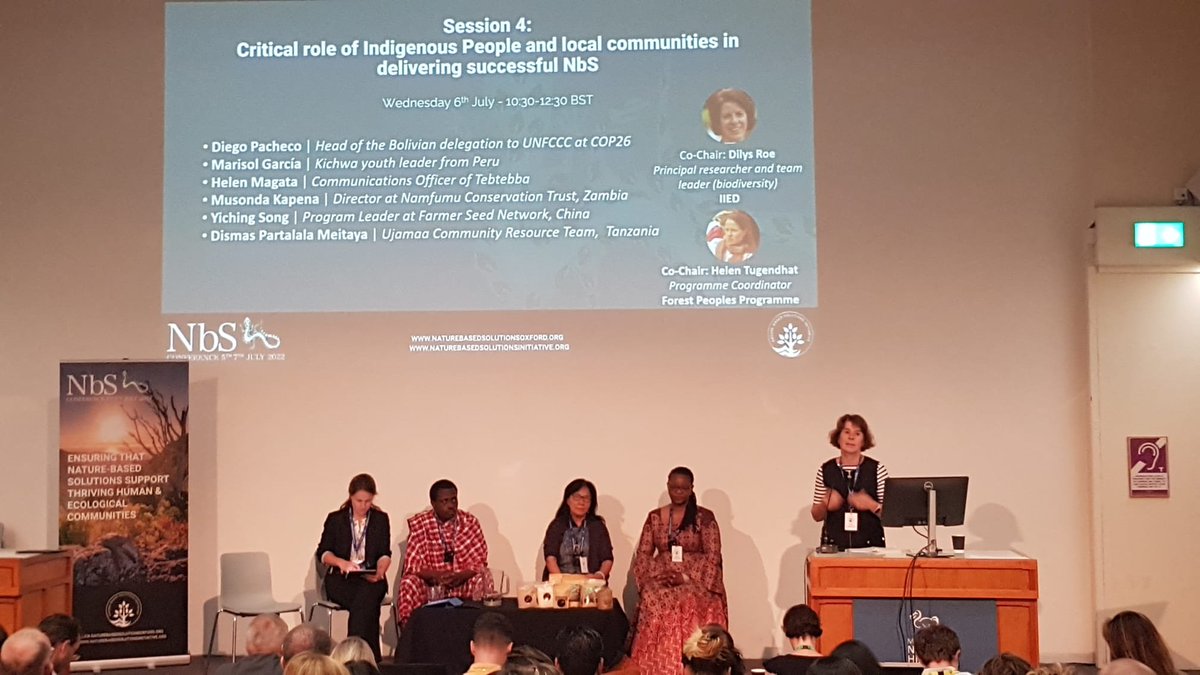 NatureBasedSols's tweet photo. "Capitalist solutions cannot solve the global crisis that capitalism has created", highlights Diego Pacheco. The concept of #greeneconomy, is inherently engrained in the status-quo of appropriating nature and thereby non-transformative #naturebasedsolutions #nbsconference2022 https://t.co/yZwjc6MrSn