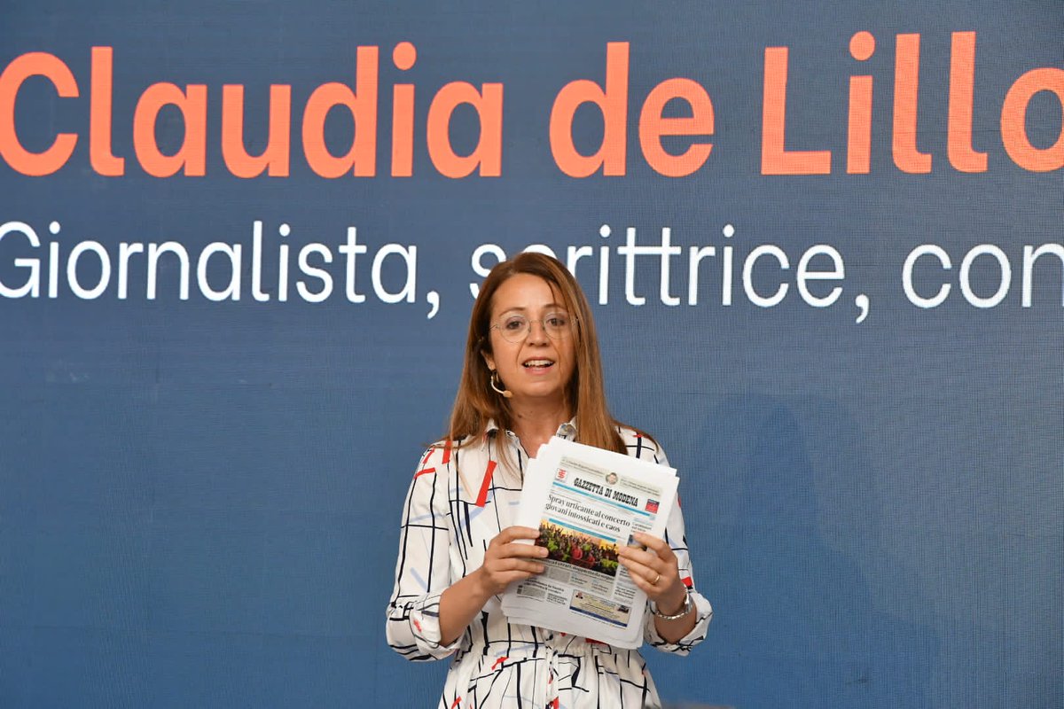 Cassa_CDC's tweet photo. Al #ForumInPrevidenza la riflessione di Claudia de Lillo (@nonsolomamma) - giornalista, scrittrice e conduttrice radiofonica - sulle tante sfide che le donne devono affrontare ogni giorno per conciliare vita professionale e privata. https://t.co/o291CYGuC6