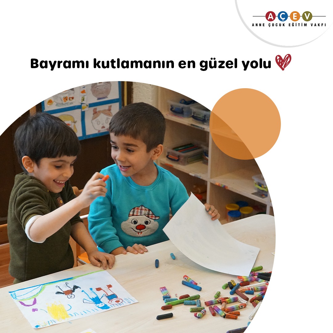 ❤️ Paylaşmanın, yardımlaşmanın, bir araya gelişin kutlanacağı günler yaklaşırken siz de ihtiyaç sahibi çocukların, anne ve babalarının, bilimsel temelli eğitim programlarımızdan faydalanmasına, AÇEV Bayram Sertifikası bağışlayarak​ katkıda bulunabilirsiniz.