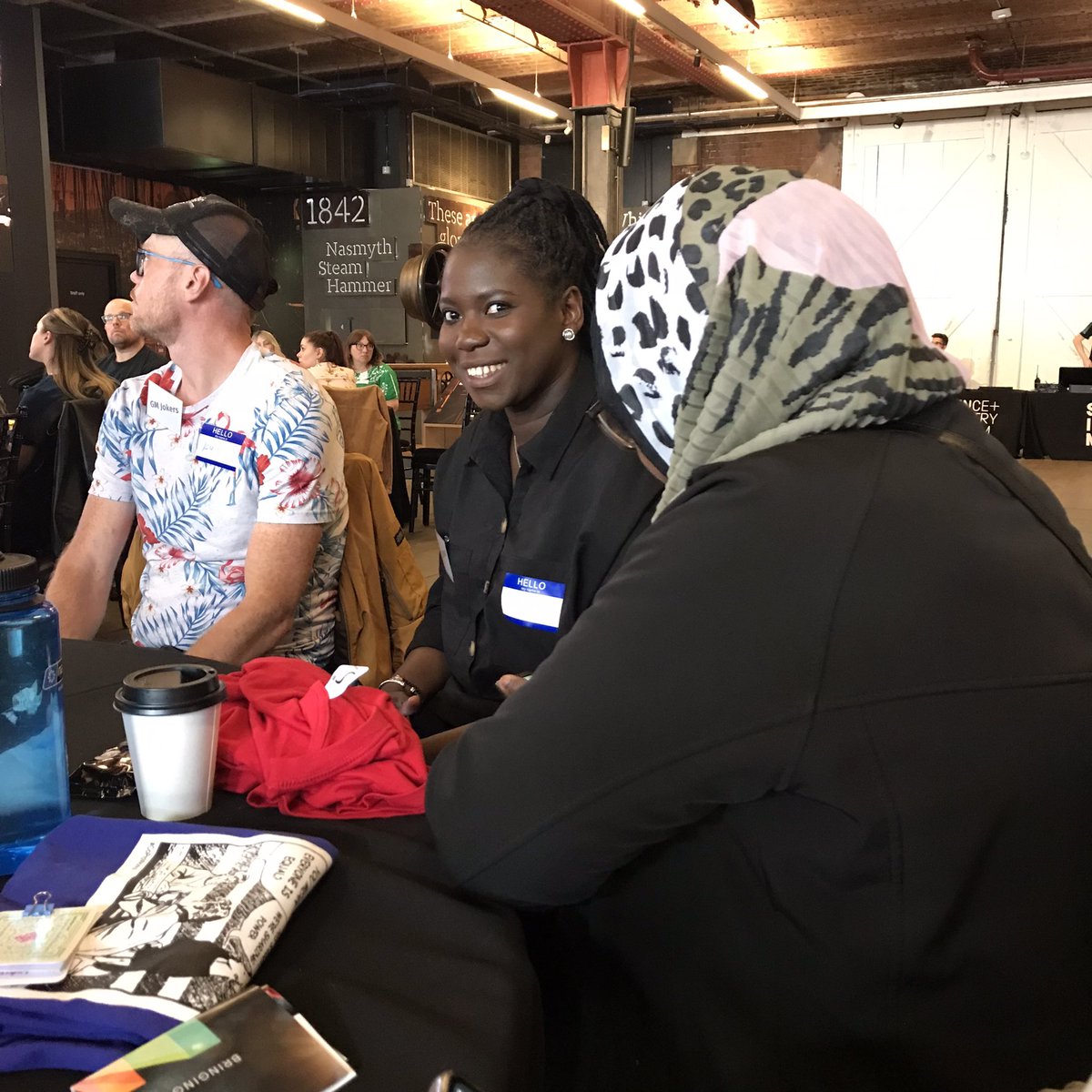 LTJokersGM's tweet photo. Thanks to all the service staff , waiters , waitresses and everyone @sim_manchester @IdeasAlliance_ for pulling together yesterday’s #NotAnotherCoproductionProject !! We had a great time , mingling with new and old friends! #NACPF2022 #CoProWeek #Event #Manchester #Theatre https://t.co/IKWuhx0sOk