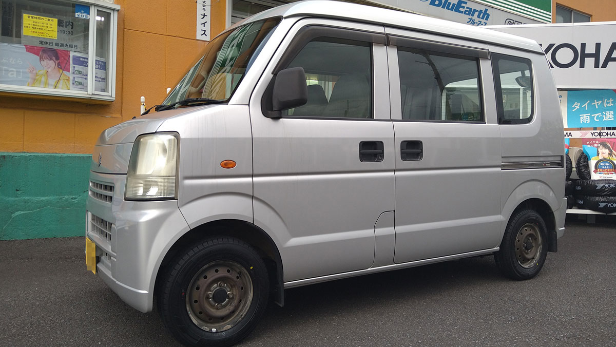 TG_MACHIDAHILLS's tweet photo. 今回はタイヤご購入にあたり
当店を選んで頂き有難う御座います🙇♂️
#JOB #RY52 から #BluEarth #VAN #RY55
145/80R12 80/78Nに交換させて頂きました✨
🚗空気圧点検お待ちしております🚗
#スズキ
#エブリィ
#ヨコハマタイヤ
#タイヤガーデン
#町田ヒルズ https://t.co/MKGYCb6KJM