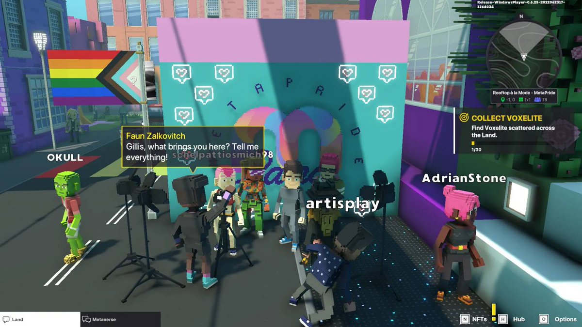 inventta019 (@inventta019) on Twitter photo <a href="/TheSandboxGame/">The Sandbox</a> <a href="/METAPRIDELAND/">METAPRIDE LAND</a> I just participated in the #BelongingWeek contest for a chance to win a Progress Flag NFT! Check out my screenshot below!
๐ <a href="/TheSandboxGame/">The Sandbox</a> <a href="/METAPRIDELAND/">METAPRIDE LAND</a> I just participated in the #BelongingWeek contest for a chance to win a Progress Flag NFT! Check out my screenshot below!
๐