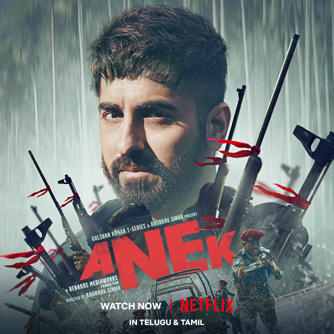 CineQuora's tweet photo. Anek starting @ayushmannk is now streaming in Tamil and Telugu! https://t.co/xP2iMt0T3Y