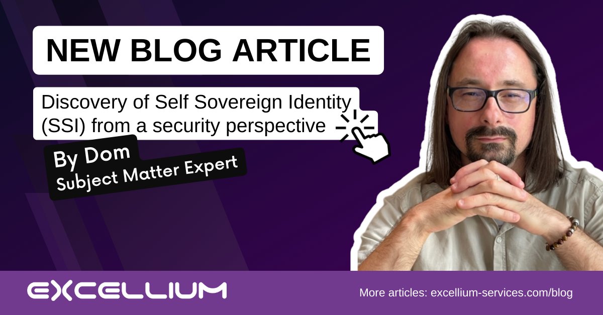 Discover an innovative way to rethink the identity management in a decentralized way in our latest blog post. 👇
ow.ly/C4Xi50JOlfz
#applicationsecurity #cyber #excellium