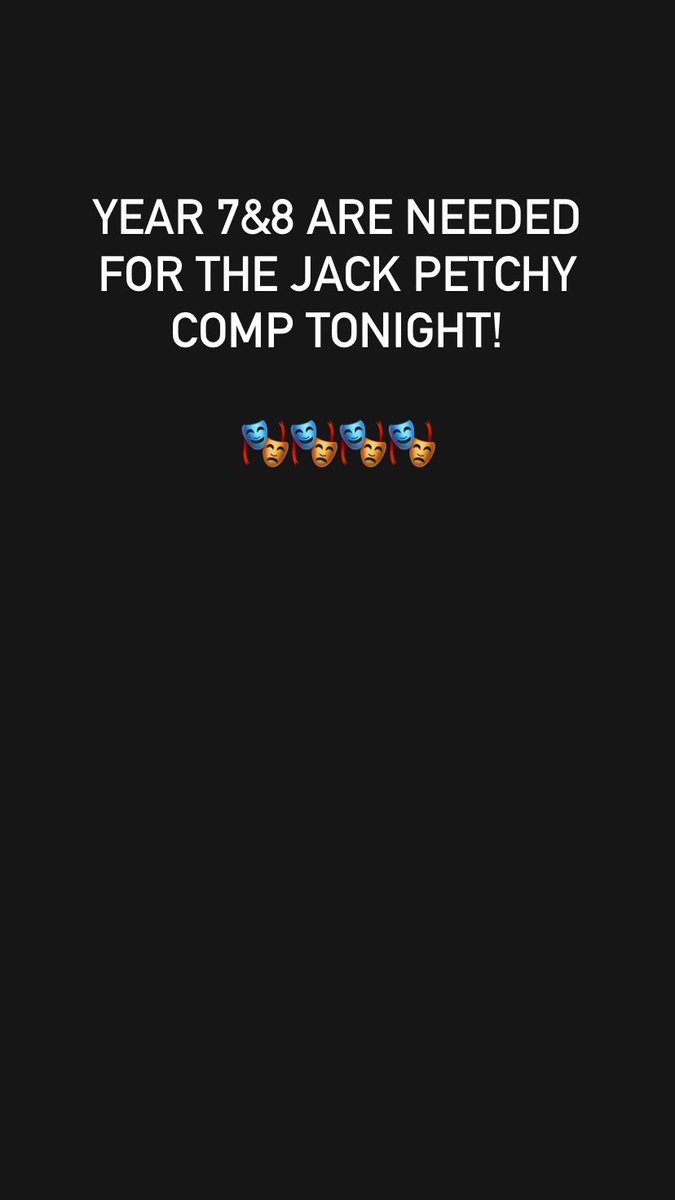 Important reminder!!!!