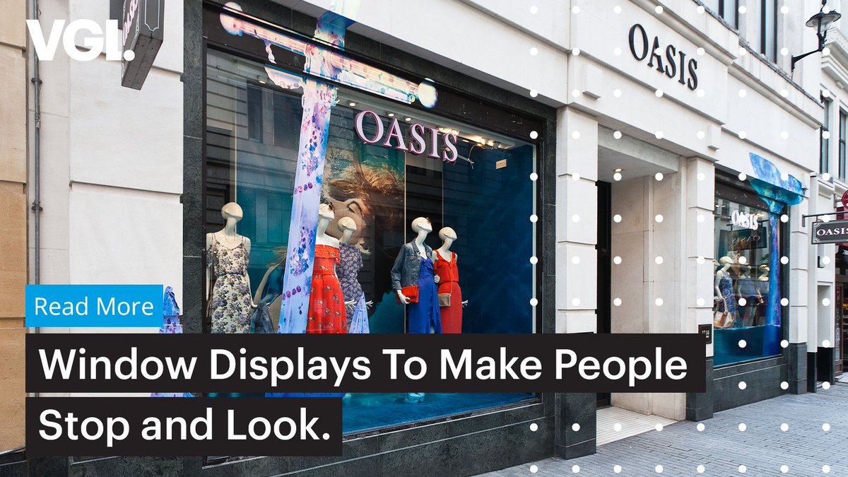 VGLprint's tweet image. Glass manifestations and window displays are a brilliant way to show off your brand; capture the attention of your engaged browsers, as well as those not yet familiar with what you offer. ow.ly/LVfi50JPhw1

#windowdisplays #retailgraphics #vinylgraphics #fabricframes