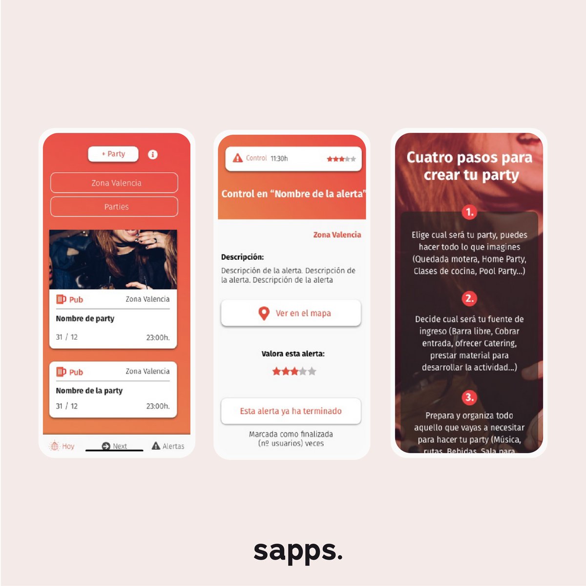 sappsestudio's tweet photo. Diseño UX / UI Desarrollo App y desarrollo web 

Social Party es una App que pretende ser una guía de ocio de referencia para aquellos que busquen el mejor plan, pero también una ventana a toda la oferta que los propios usuarios quieran proponer.

🔗https://t.co/FkcYWNLgc8 https://t.co/3wBHBNm6wB