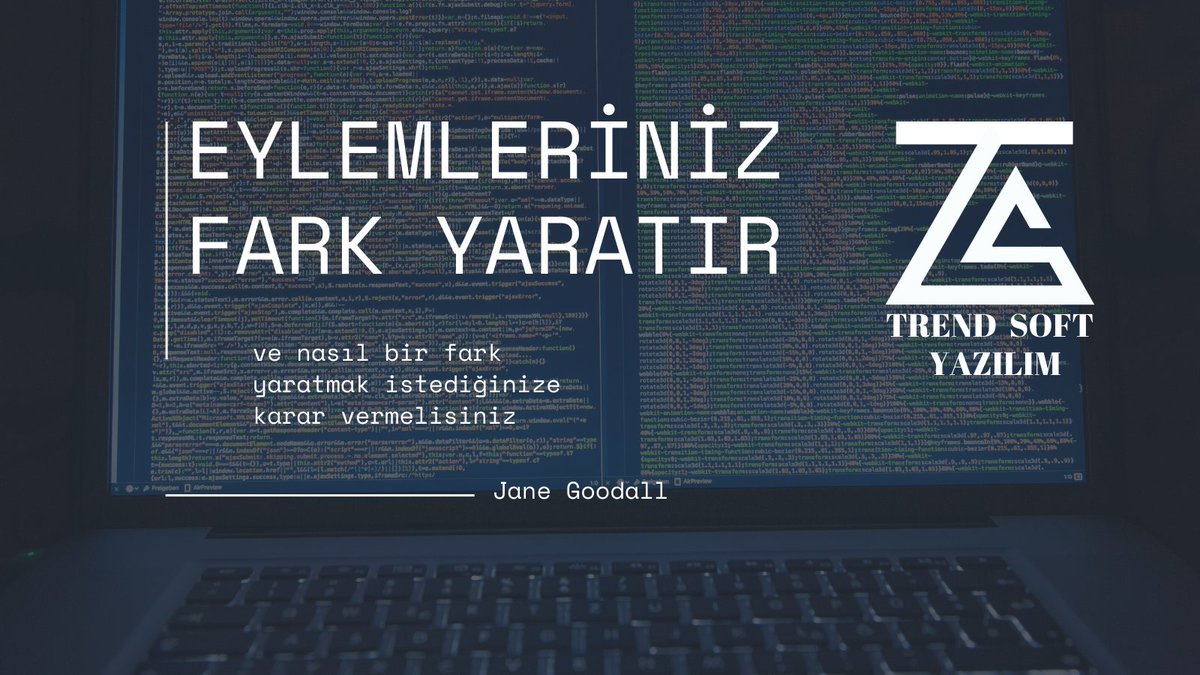 Trend Soft Yazılım, Eylemleriniz Fark Yaratır. #GraphicDesign #socialmedia #Webdesign #onlineshopping #logodesign