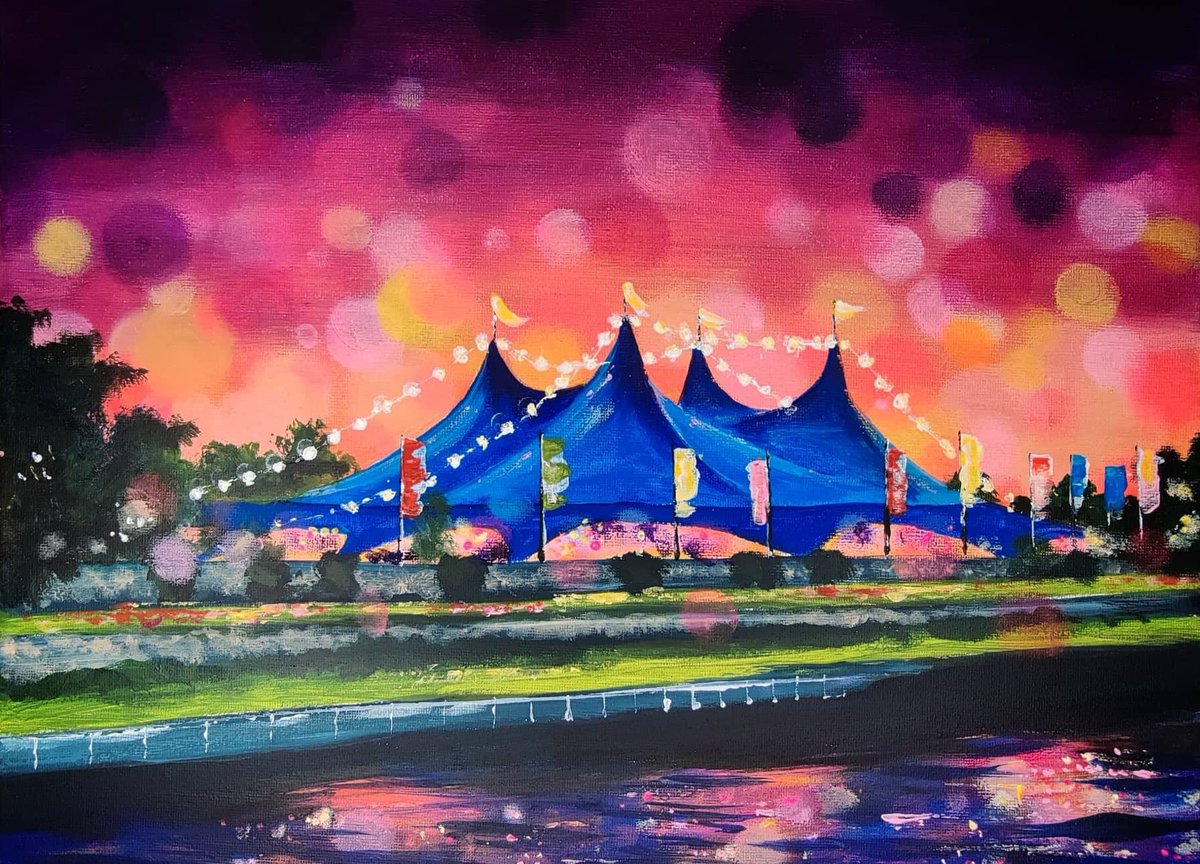 Want to paint your very own momento of <a href="/GalwayIntArts/">Galway International Arts Festival</a> Big Top? Two cancellations have just come in for our sold out events in <a href="/massimosgalway/">Massimo Galway</a> next week, Absolutely No Experience is Required!  check it out here bit.ly/3P3nwsQ
#paintclub #thisisgalway