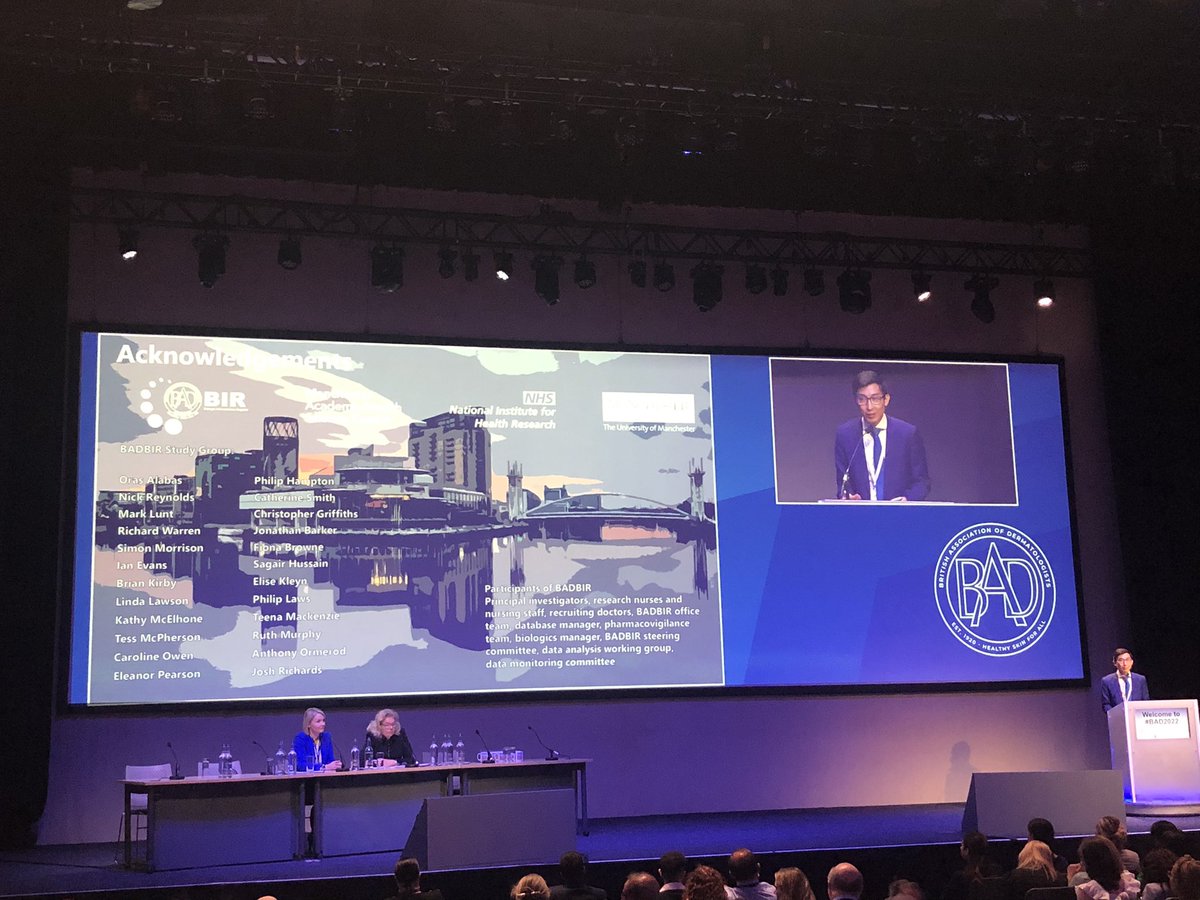 IrenyIskandar's tweet photo. Excellent update from @BADBIR data by @ZZNYiu on patients characteristics modifying biological survival for patients with #psoriasis in the real-world https://t.co/6ufTi9R6w2