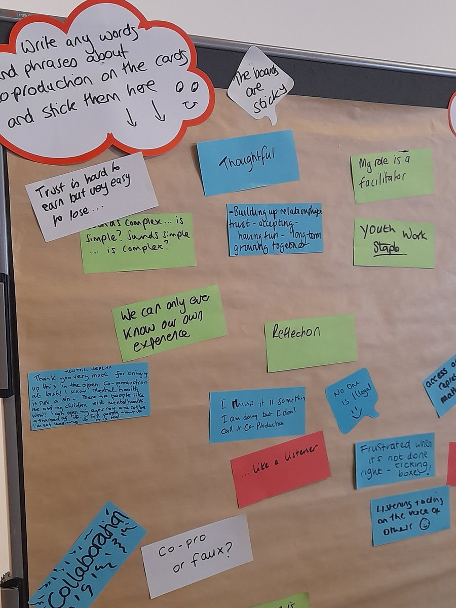 FHF_Shelter's tweet photo. Happy Co-Production week! Yesterday the team had a thought-provoking day at 'Not Another Co-Production Festival', having conversations and sharing ideas and experiences #NACPF2022 #NotAnotherCoProductionProject #CoproductionWeek @IdeasAlliance_ @peoplesvoice https://t.co/q9NtPU0XDd