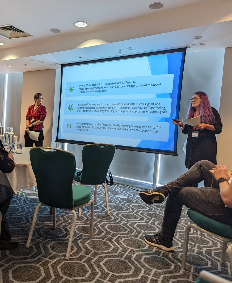 Iain McCracken (@iainmccracken4) on Twitter photo Weekly 10, Viva and internal IT conference <a href="/DitaFajita/">Antonia Jones</a> and Bex bringing a culture of connection to life, a real focus on wellbeing, amazing to hear π #ussc22 Weekly 10, Viva and internal IT conference <a href="/DitaFajita/">Antonia Jones</a> and Bex bringing a culture of connection to life, a real focus on wellbeing, amazing to hear π #ussc22