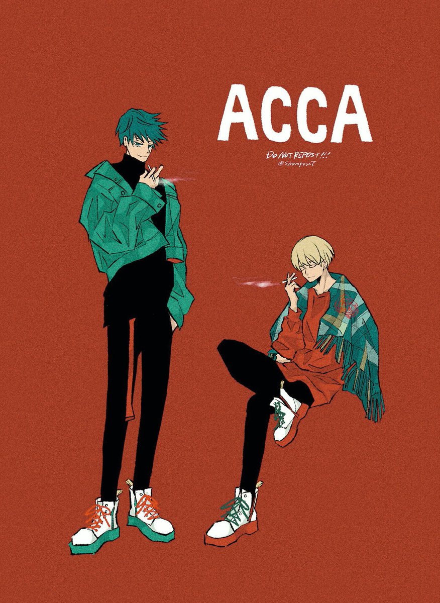 「お絵描き100本ノック
No.97お題箱より【ACCA 13区監察課】
ニーノ+」|𝗺𝗶𝗸𝘂𝗿𝗶のイラスト