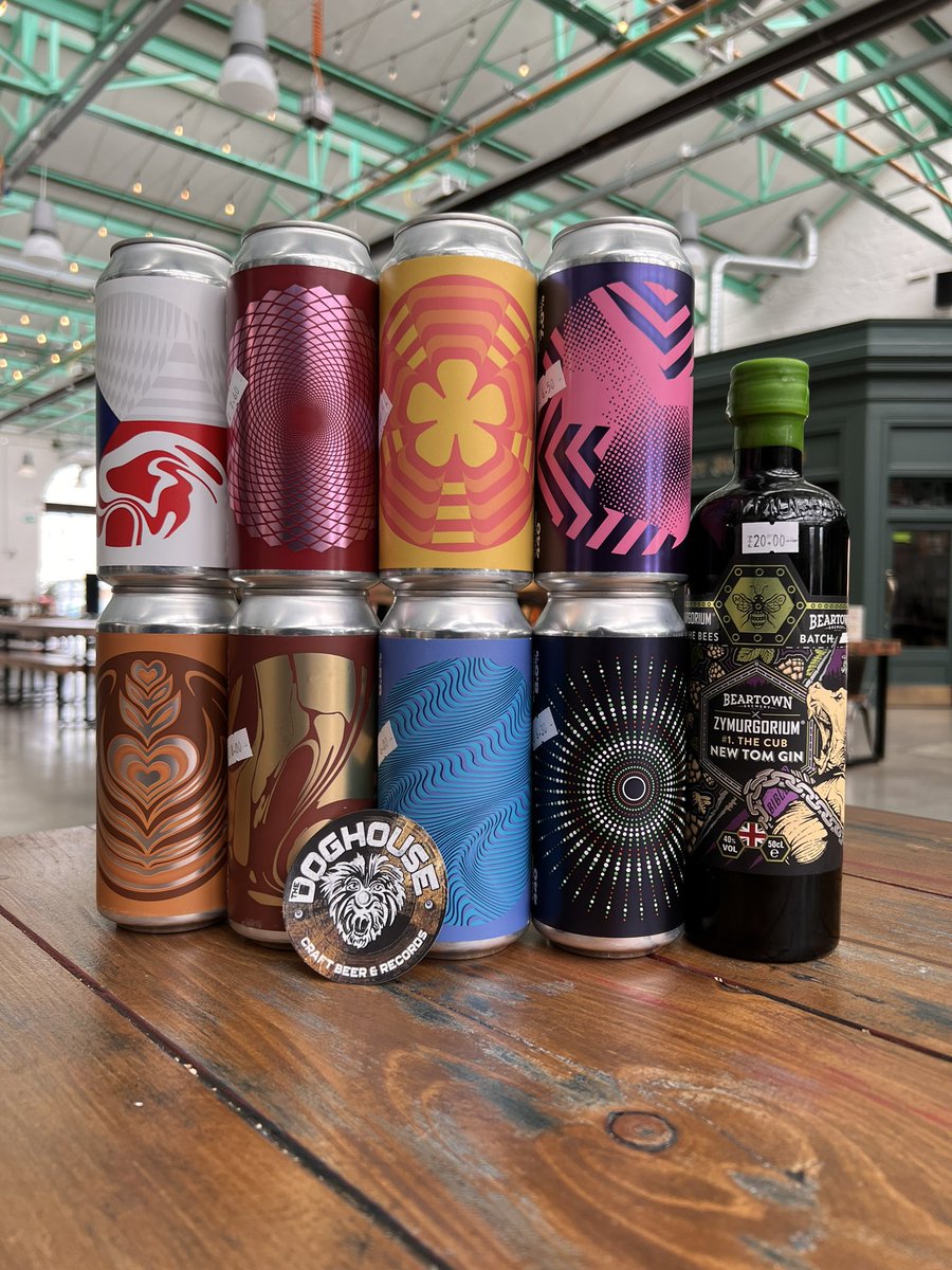 A bunch more cans available in The Doghouse as well! So many choices 🍻