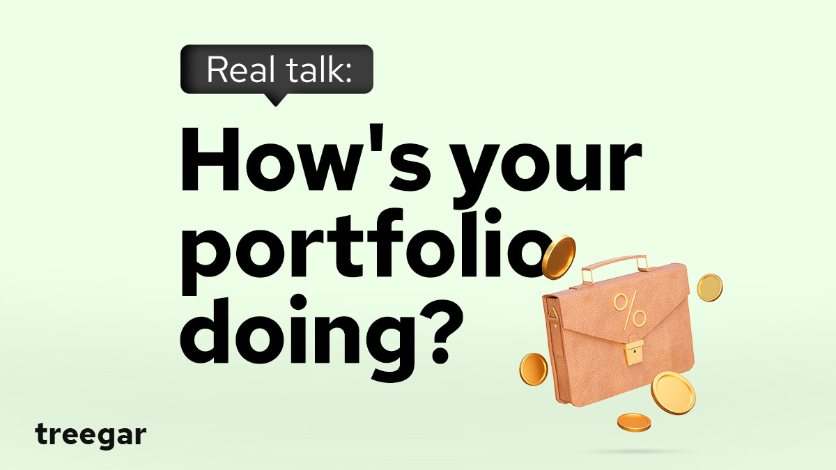 TradeOnTreegar's tweet photo. Hey you, yes you...
Let's talk: How's your portfolio doing? 🤔
#Treegar #stocks #investment #portfolio #stockmarket #nyse https://t.co/iEv3BZPKHz