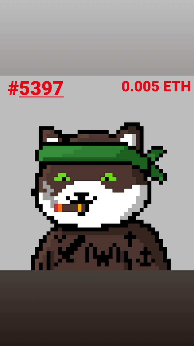 FREAK SHIBAS ISLAND CLUB 
!ON OPENSEA NOW!

Freak Shibas Island Club has 10.000randomly generated NFTs , 36 legendary NFTs and stylistically curated NFTs that exist on the Polygon Blockchain. <a href="/opensea/">OpenSea</a>
OpenSea: opensea.io/collection/fre…

#nft #nftart #nftcollector #opensea #pixelart