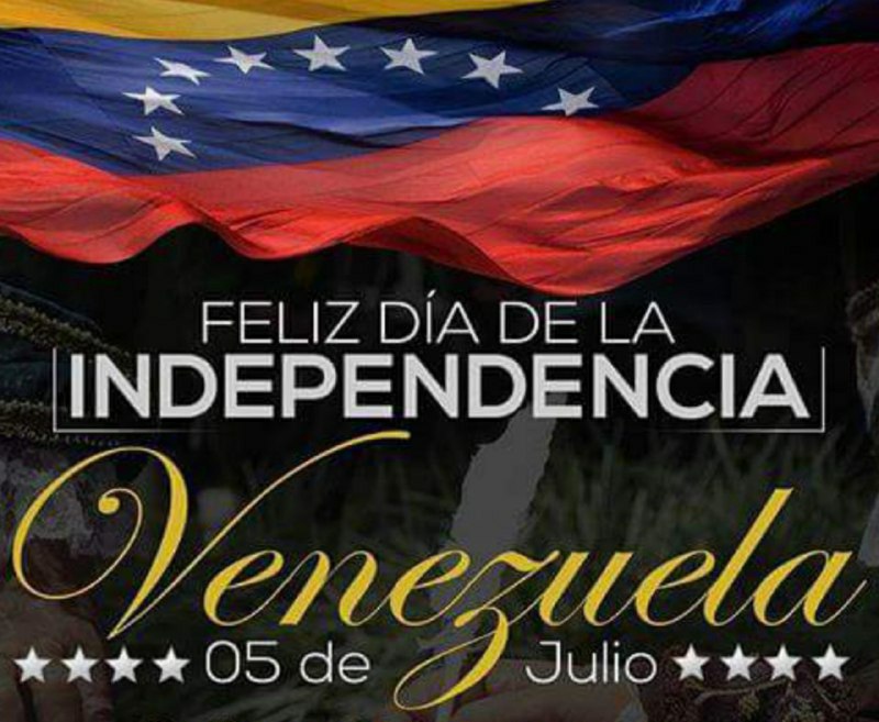 Hola. Buen día amigos venezolanos🌷🌷🌷🌷🌷. Feliz aniversario de la independencia de su país del dominio colonial💐💐💐💐❤️❤️❤️❤️. Espero que algún día veamos un mundo sin colonialismo y tiranía🤲🤲🤲🤲.
#211AñosDeIndependencia
#5Jul
#5dejulio
#Venezuela