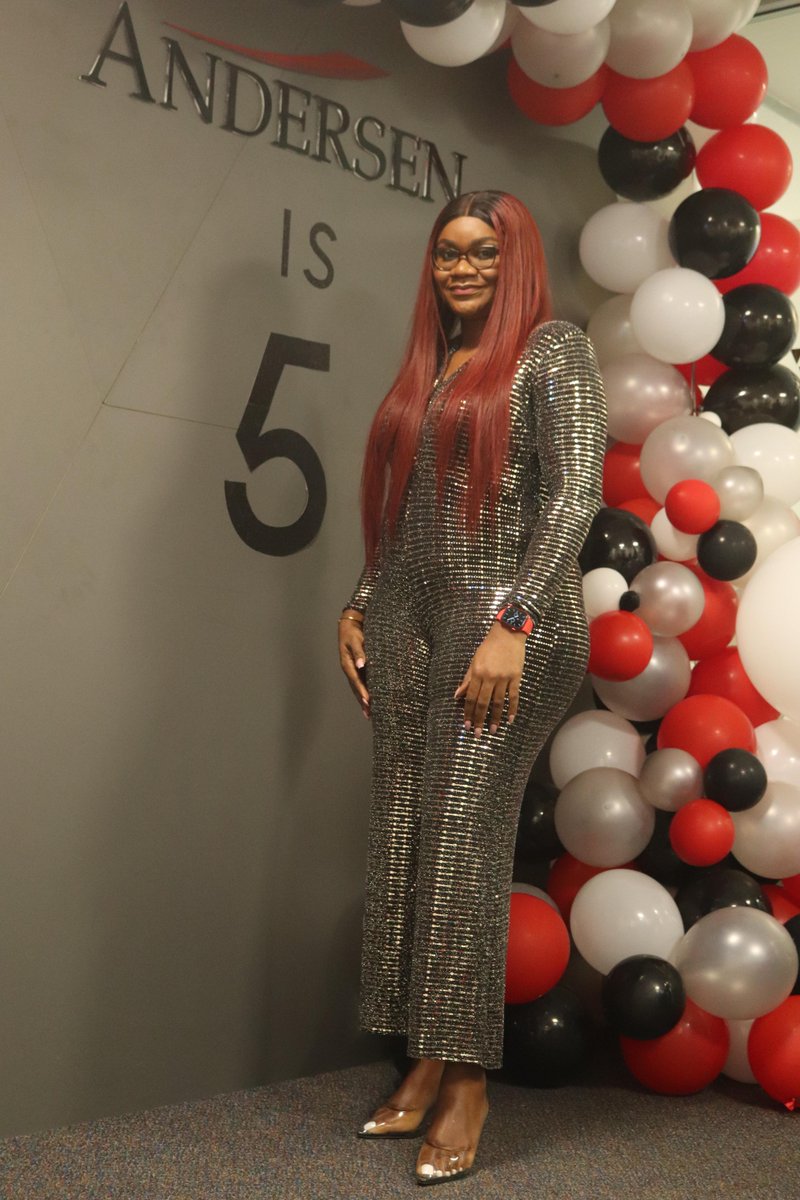 AndersenNigeria's tweet photo. When the dress code says come looking GLAAAAAM!!! For the grand day of celebration, our people definitely got the memo. 

Happy 5th Anniversary Andersen in Nigeria!

#andersennigeriais5 #5yearsanniversary #july5 #andersennigeria #andersen #andersenglobal https://t.co/pfdwqWnhKV