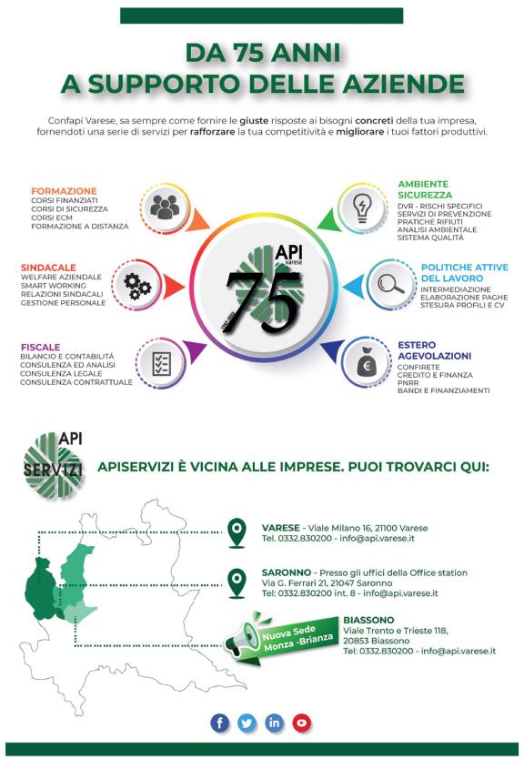 📣📰 CORRETE IN EDICOLA!
Oggi, all'interno dello speciale Economia &amp; Territorio de <a href="/La_Prealpina/">La Prealpina</a>, troverete una pagina interamente dedicata a noi e ad ApiServizi Varese 👀🏞
#confapi #confapivarese #apiservizivarese #laprealpina #economia #territorio #varese