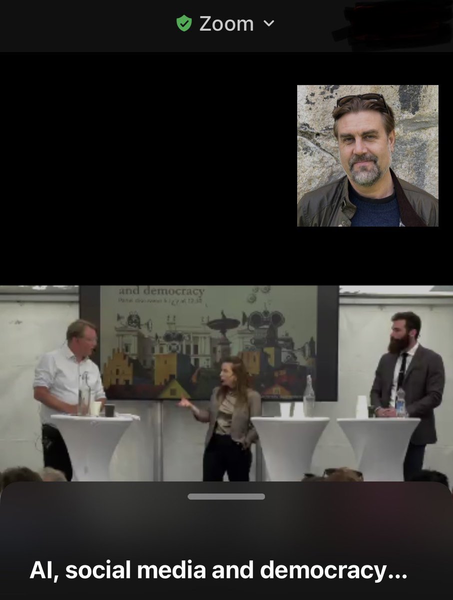 swe_moderators's tweet photo. Summer, but still work to be done 💻 We’re in Almedalen, however Online, and actually sitting on a train at the moment 🚊 We look forward to get new Insights on the AI Lund lunch seminar: AI, social media and democracy - panel discussion. #ailund #deepqual #ai #swedishmoderators https://t.co/ShUho9988v